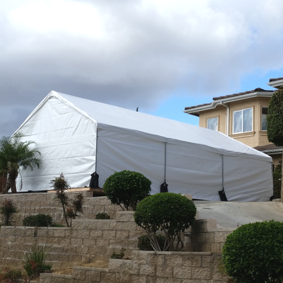 A 20' x 30' Party Canopy Rental available for set up in Los Angeles, CA.