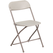 Beige Folding Chair Rentals in Los Angeles