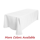 Linen Tablecloth Rental for 8ft Tables