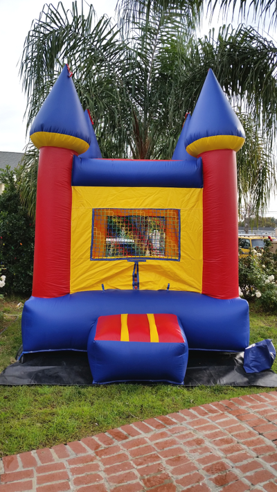 Inflatable Mini Bounce House Rental - Exterior View of Jumper Entrance