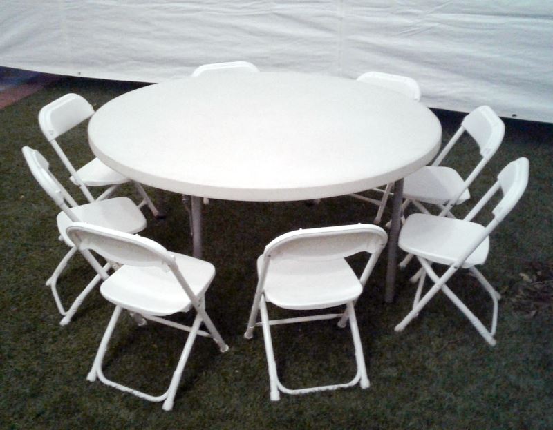 Kids Round Party Tables & Chairs for Rent in Los Angeles