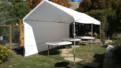 A 10' x 20' Canopy and Tent Rental available in Los Angeles, CA.