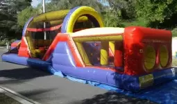 Inflatable obstacle course rental