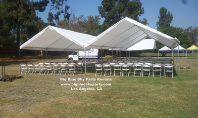 20 x 40 Party Canopies for rent