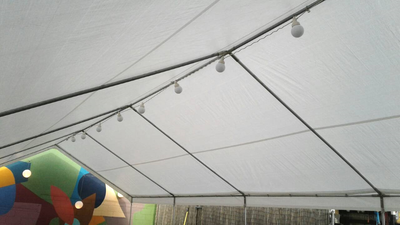 20 x 40 Canopy Rental with Lights