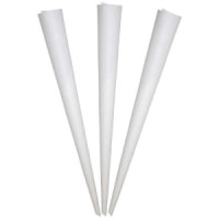 Paper cotton candy cones for use with cotton candy machine rental