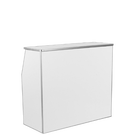 4' White Portable Folding Bar Rental in Los Angeles