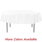 90in Round Tablecloth Rental