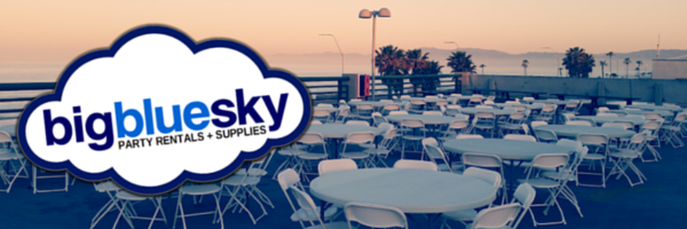 © Big Blue Sky Party Rentals & Supplies Los Angeles