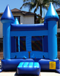 Inflatable Blue Bounce House Rental