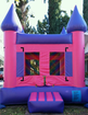 Pink & Purple Inflatable Bouncy Castle Bouncer Rental in Los Angeles