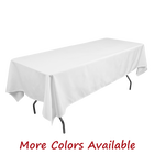 Linen Tablecloth Rental for 6ft Tables