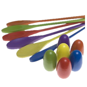 Easter Egg & Spoon Party Game Set Rental in Los Angeles.