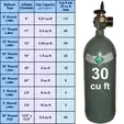 30 cu helium tank rental