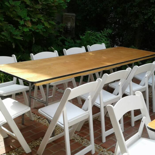 8 Ft Wood Table Als Big Blue Sky, How Long Is A Rectangular Table That Seats 8