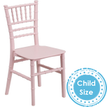 Kids Pink Chiavari Chair Rentals in Los Angeles.