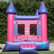 Inflatable Pink & Purple Bounce House Rental