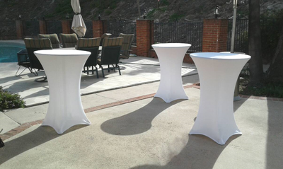 30" Round Cocktail Table Rentals