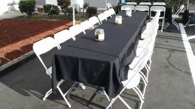 6 ft folding table rentals